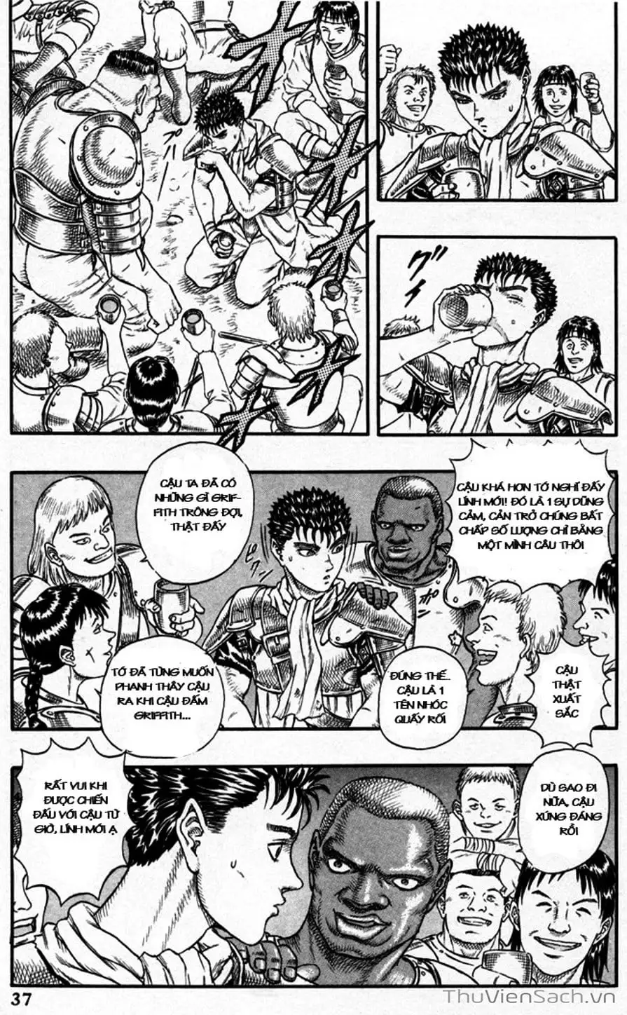 Truyện Tranh Kiếm Sĩ Đen - Berserk trang 9