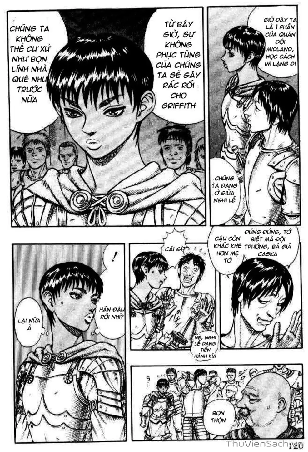 Truyện Tranh Kiếm Sĩ Đen - Berserk trang 9