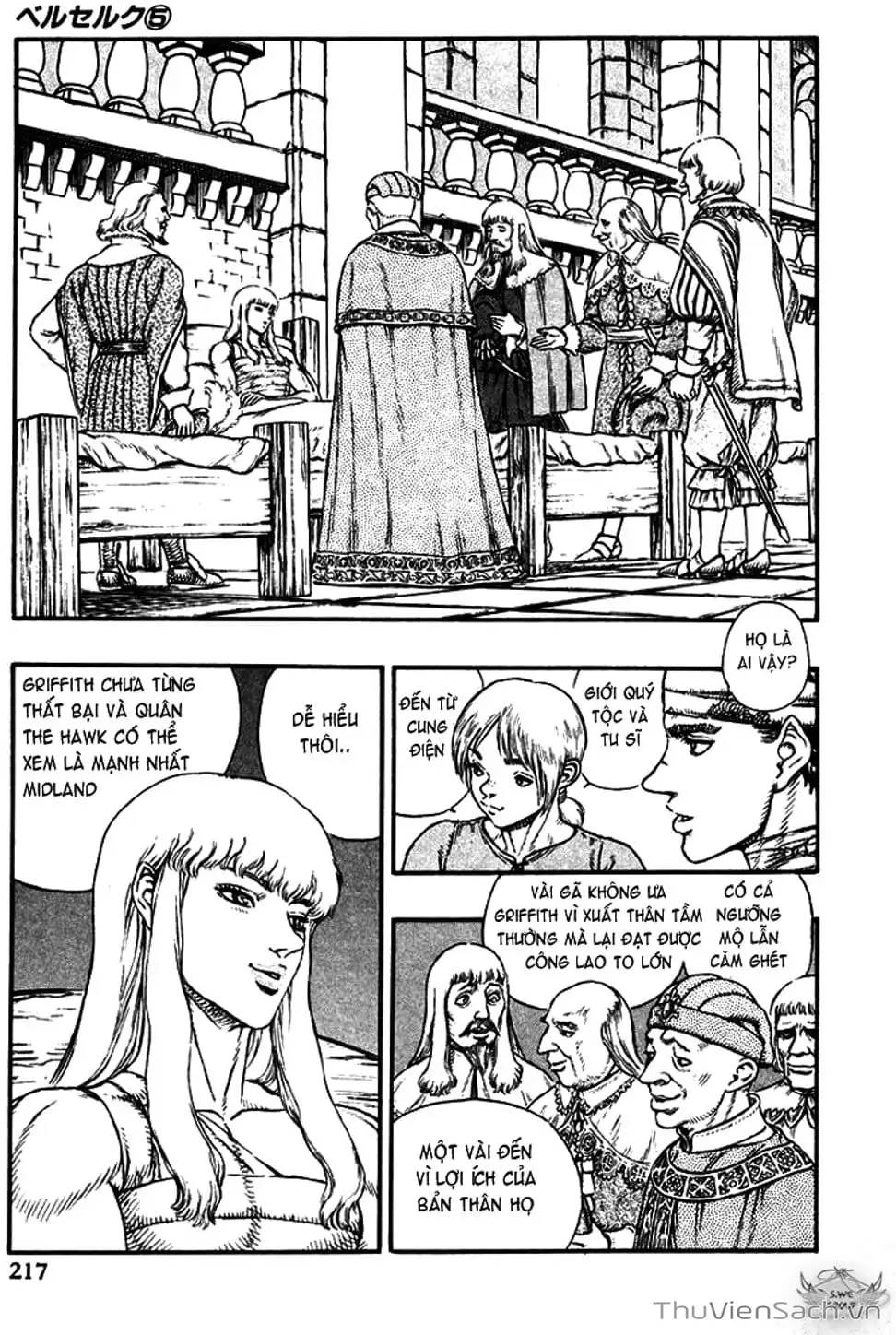 Truyện Tranh Kiếm Sĩ Đen - Berserk trang 9