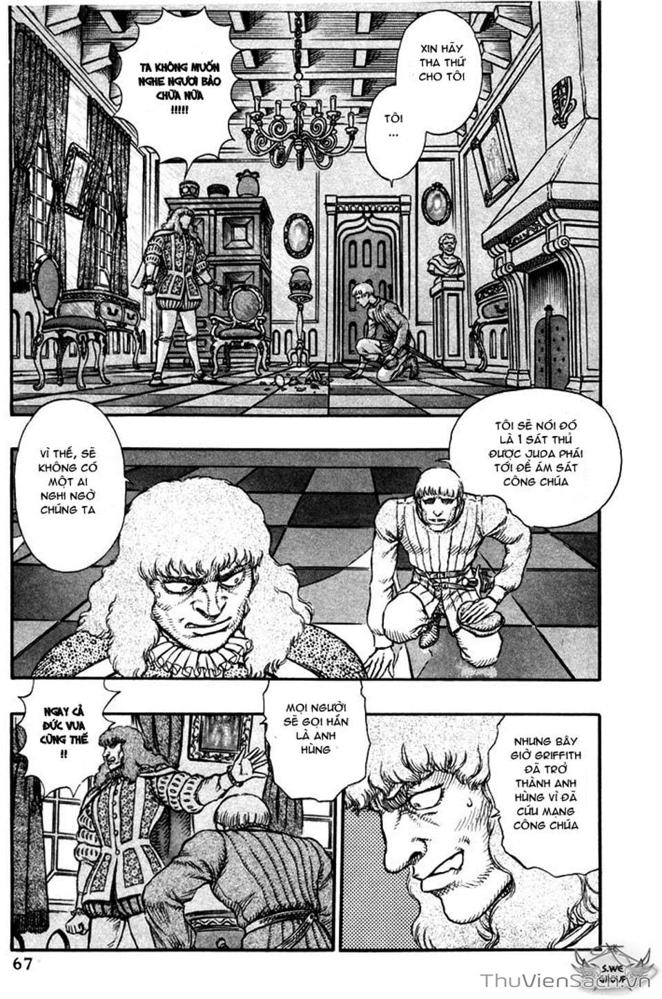 Truyện Tranh Kiếm Sĩ Đen - Berserk trang 9