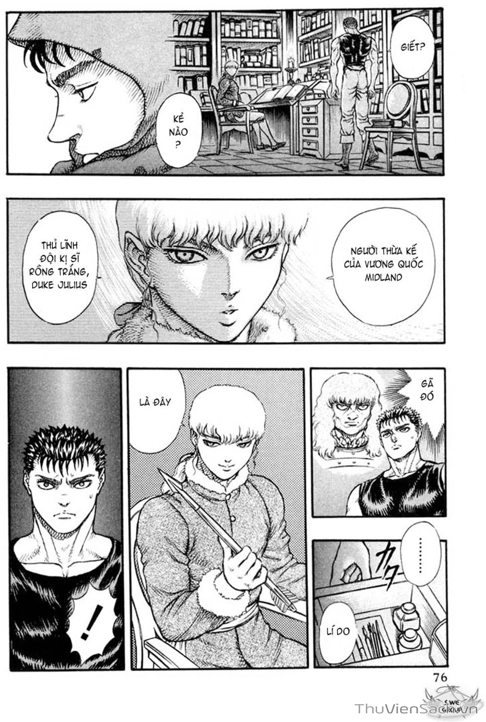 Truyện Tranh Kiếm Sĩ Đen - Berserk trang 9