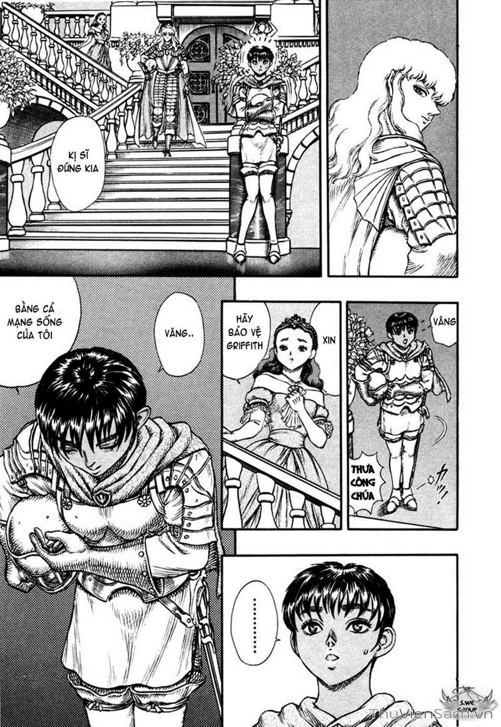 Truyện Tranh Kiếm Sĩ Đen - Berserk trang 9