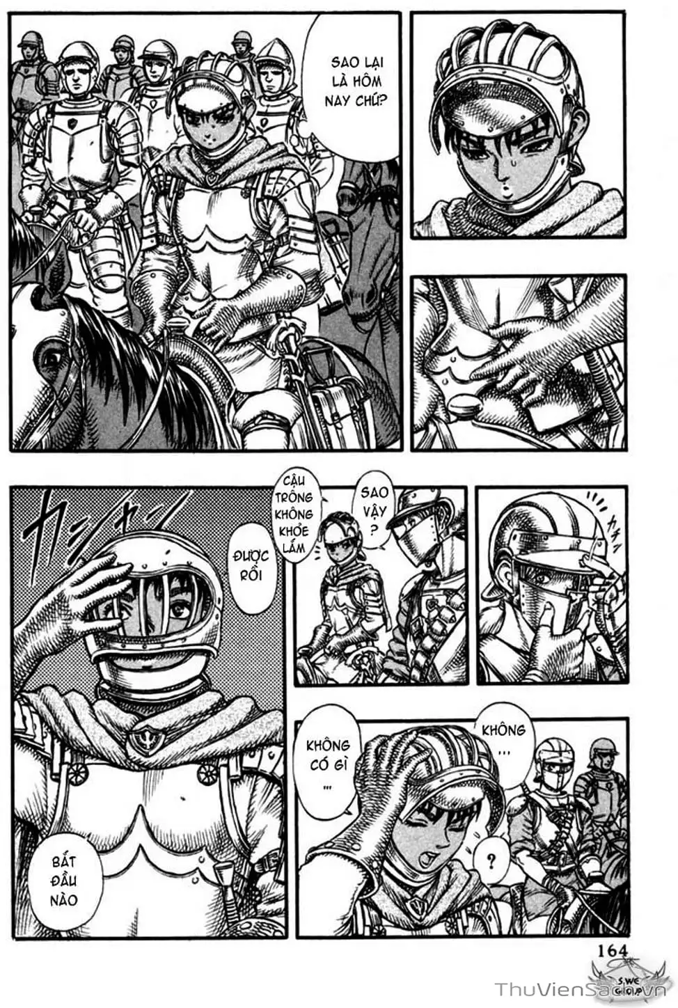 Truyện Tranh Kiếm Sĩ Đen - Berserk trang 9