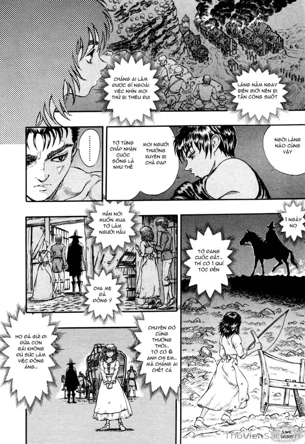 Truyện Tranh Kiếm Sĩ Đen - Berserk trang 9