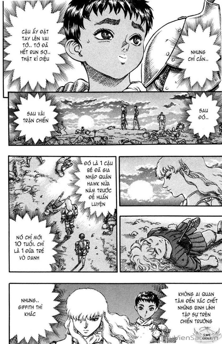 Truyện Tranh Kiếm Sĩ Đen - Berserk trang 9