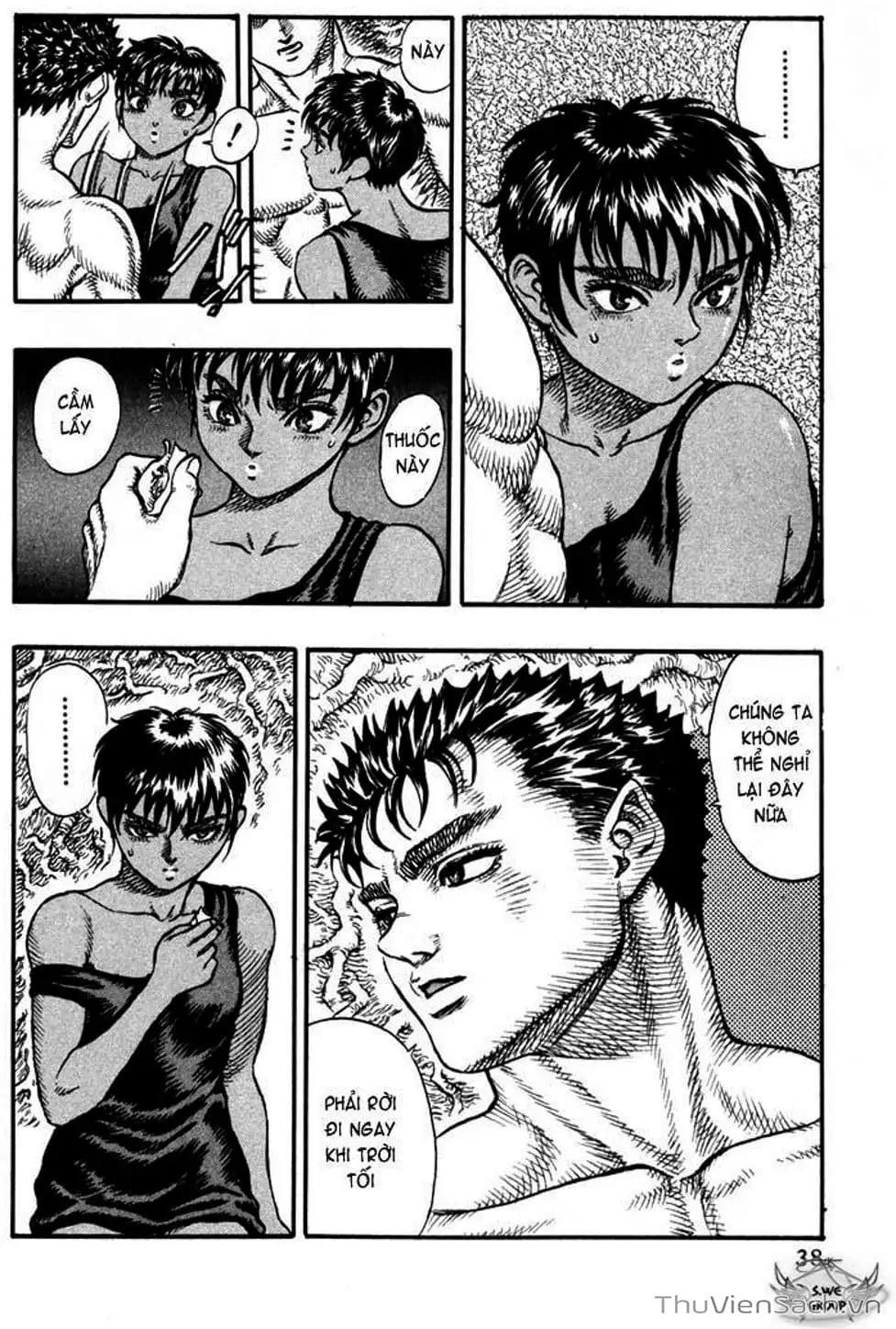 Truyện Tranh Kiếm Sĩ Đen - Berserk trang 9