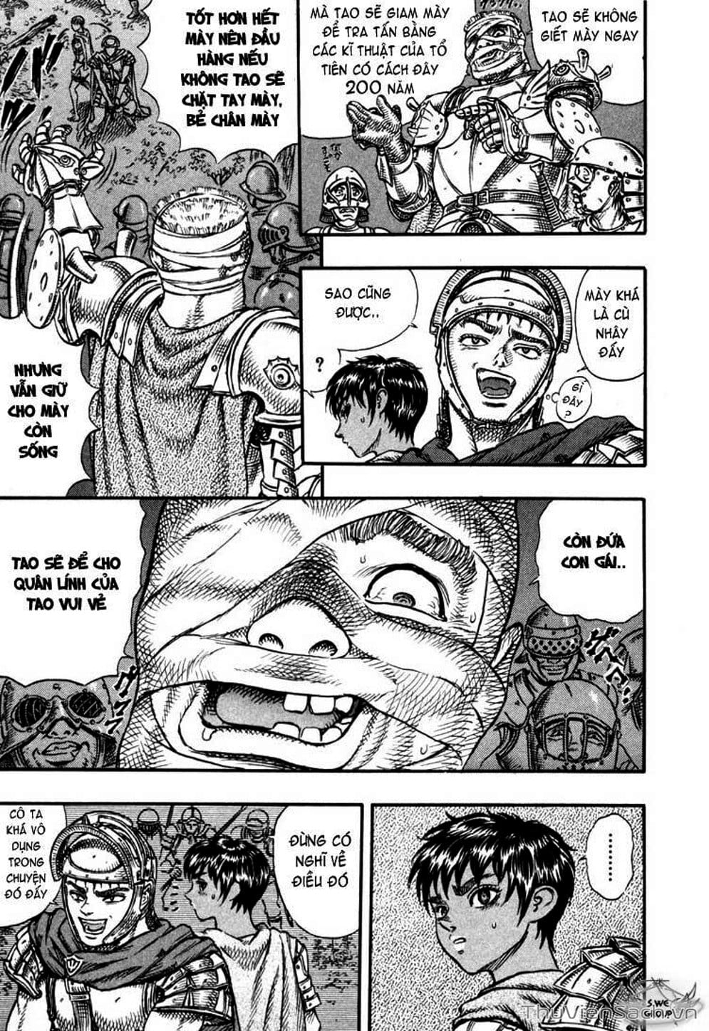 Truyện Tranh Kiếm Sĩ Đen - Berserk trang 9