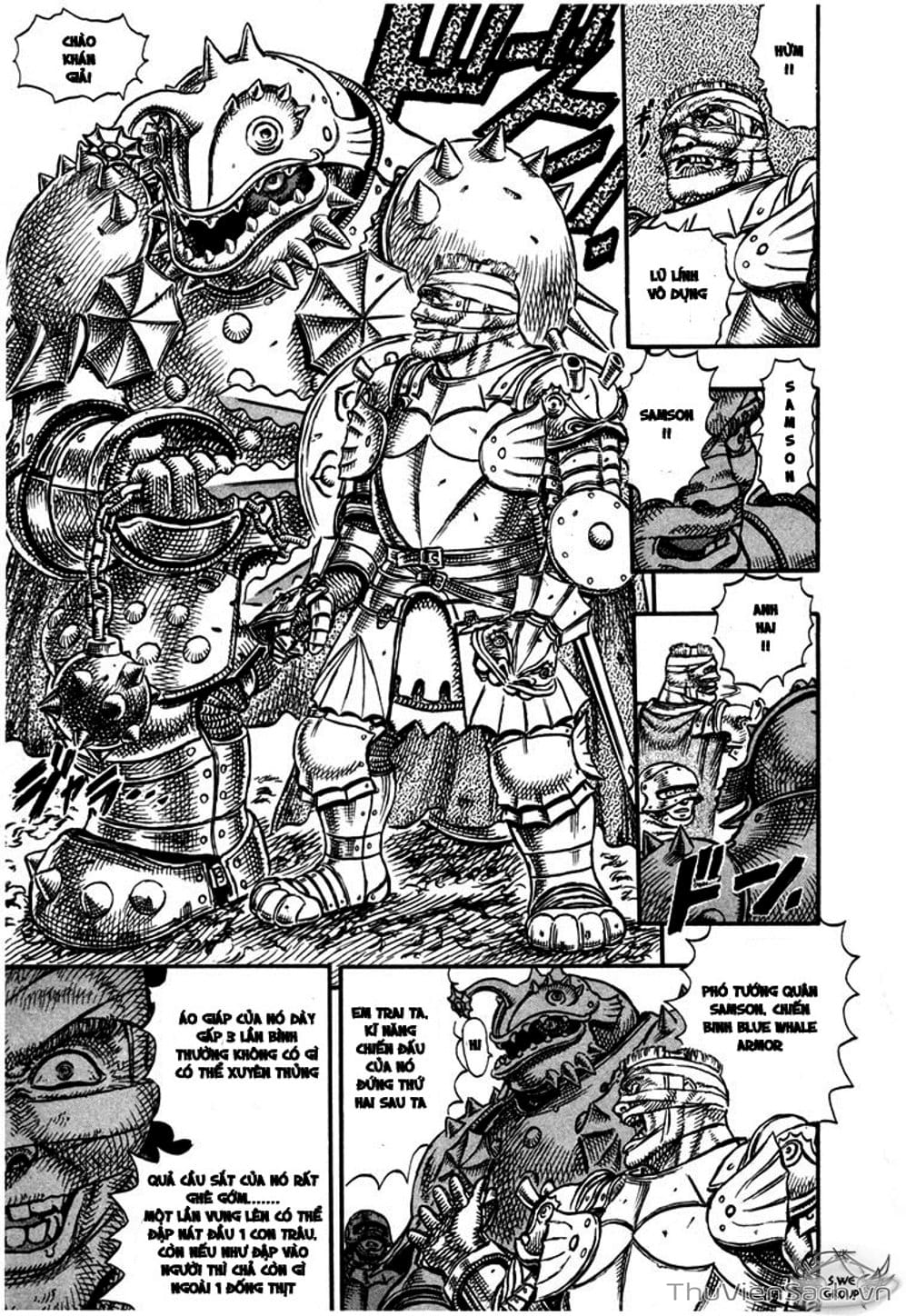 Truyện Tranh Kiếm Sĩ Đen - Berserk trang 9