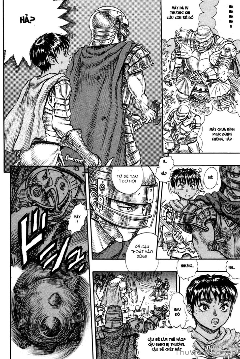 Truyện Tranh Kiếm Sĩ Đen - Berserk trang 9