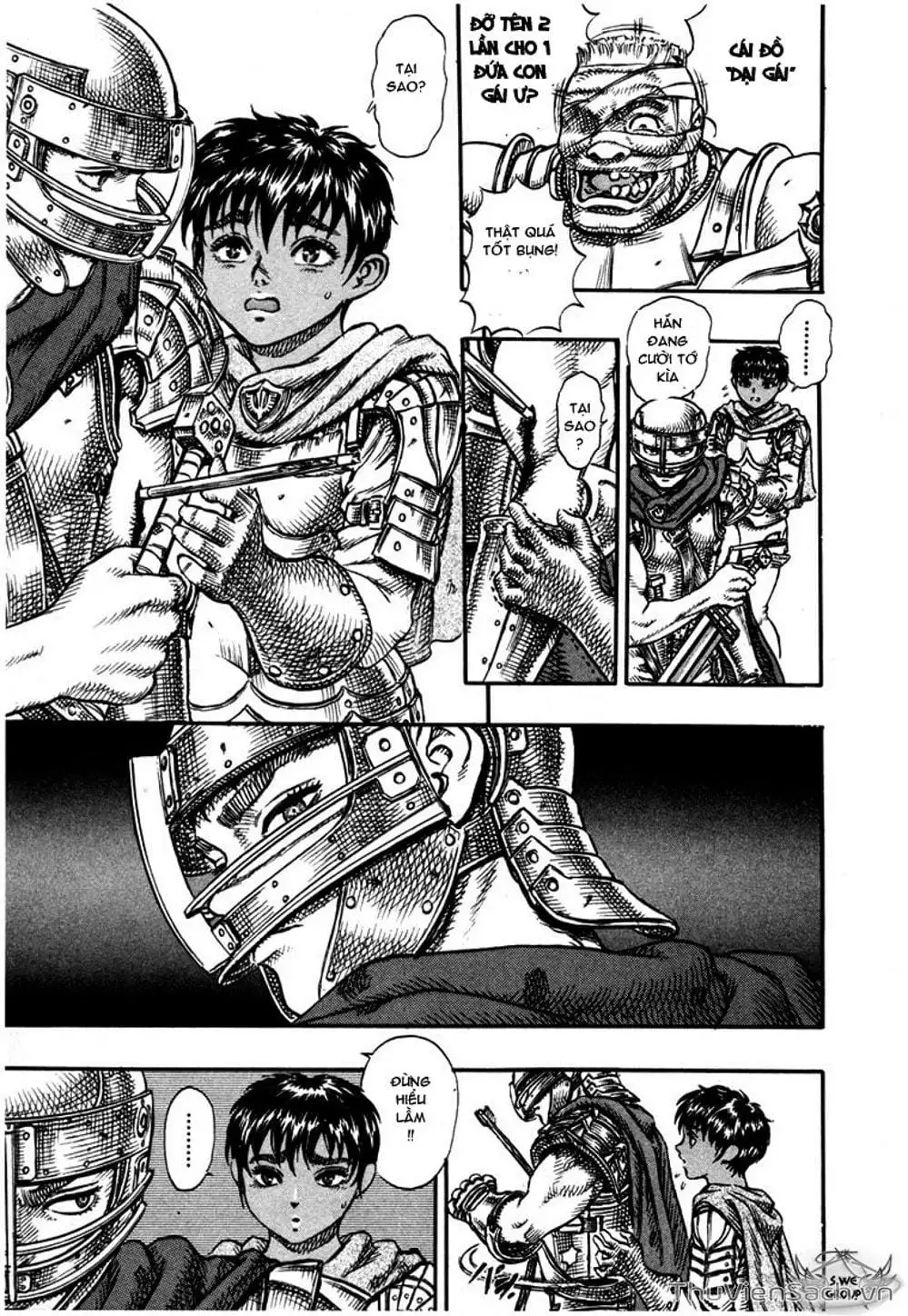 Truyện Tranh Kiếm Sĩ Đen - Berserk trang 9