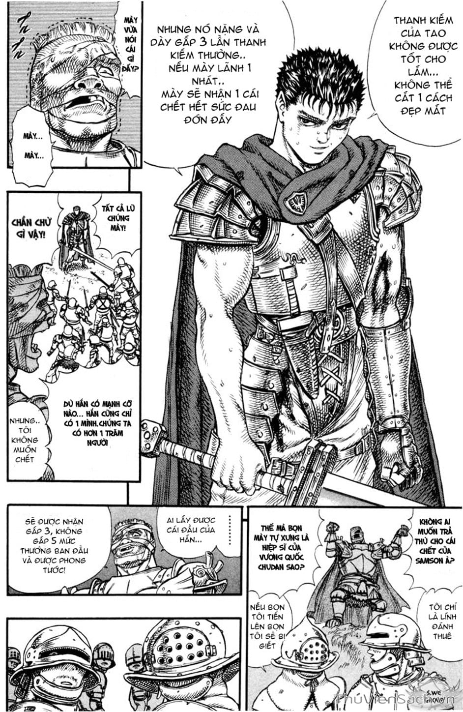 Truyện Tranh Kiếm Sĩ Đen - Berserk trang 9