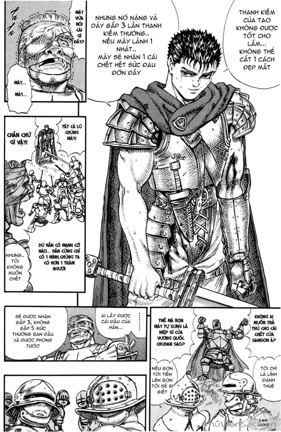 Truyện Tranh Kiếm Sĩ Đen - Berserk trang 9