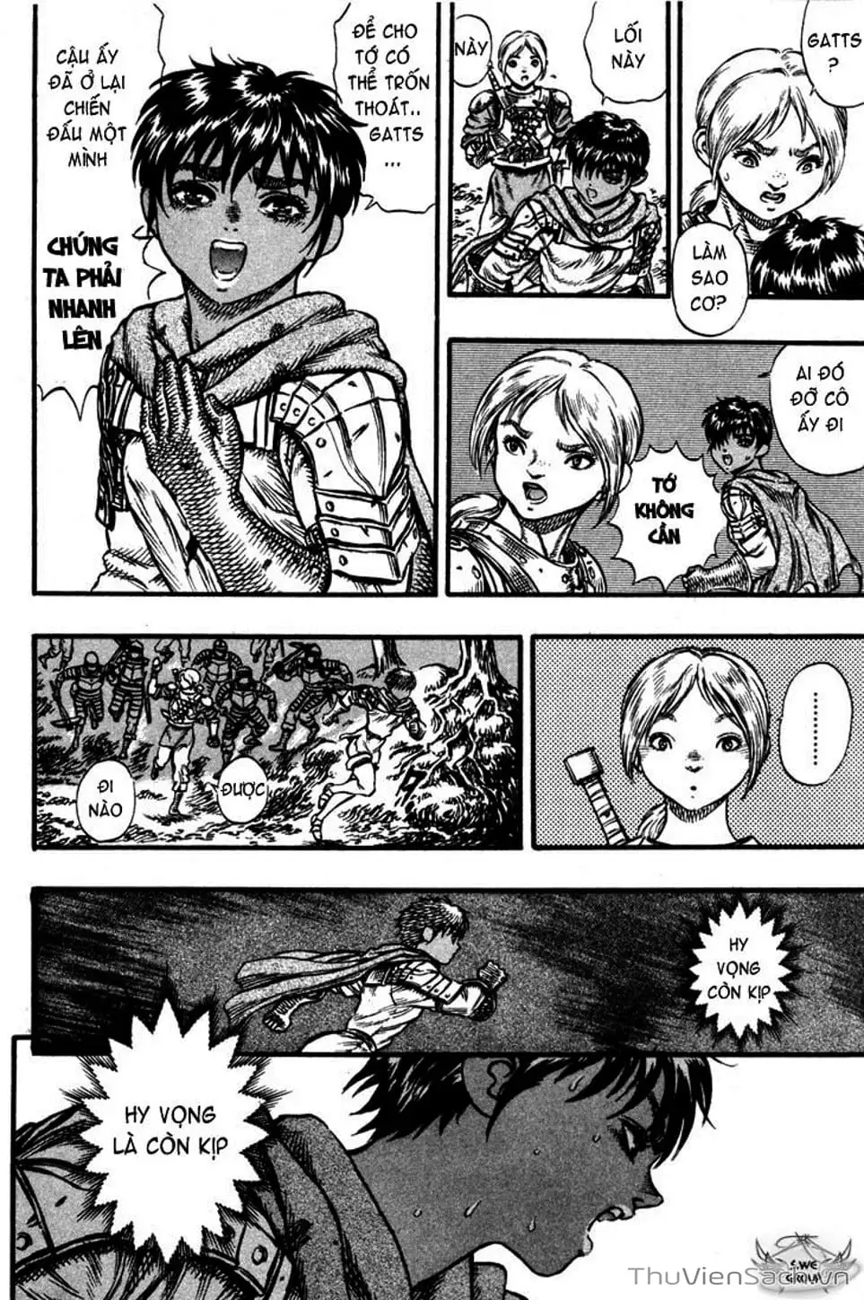 Truyện Tranh Kiếm Sĩ Đen - Berserk trang 9