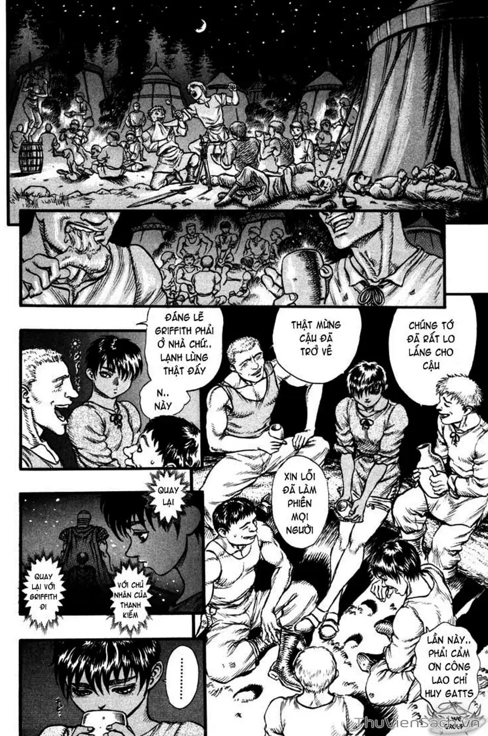 Truyện Tranh Kiếm Sĩ Đen - Berserk trang 9