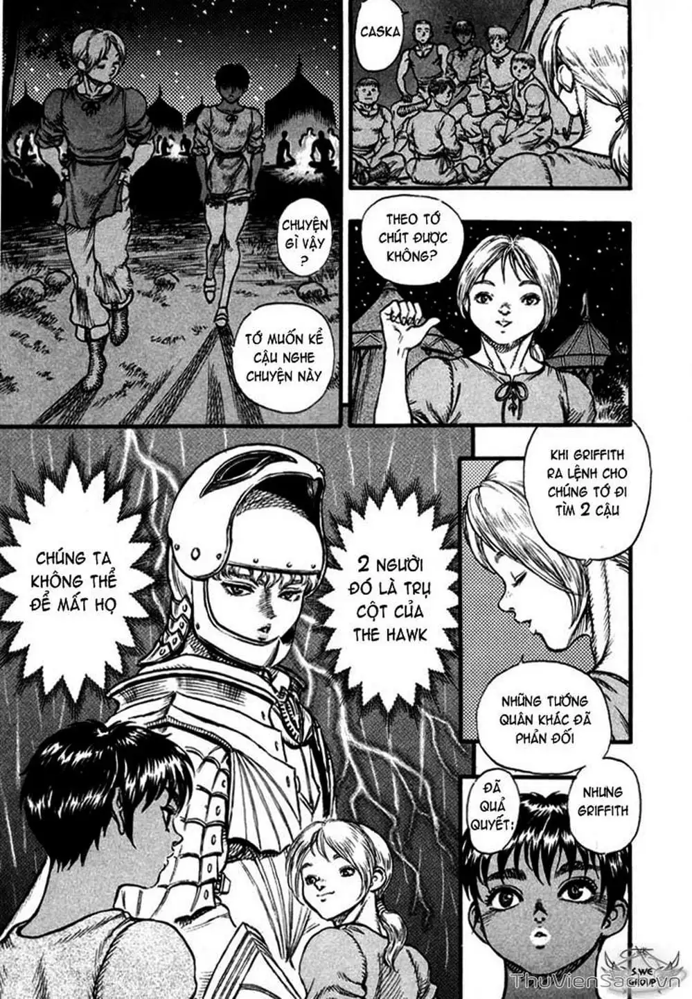 Truyện Tranh Kiếm Sĩ Đen - Berserk trang 9