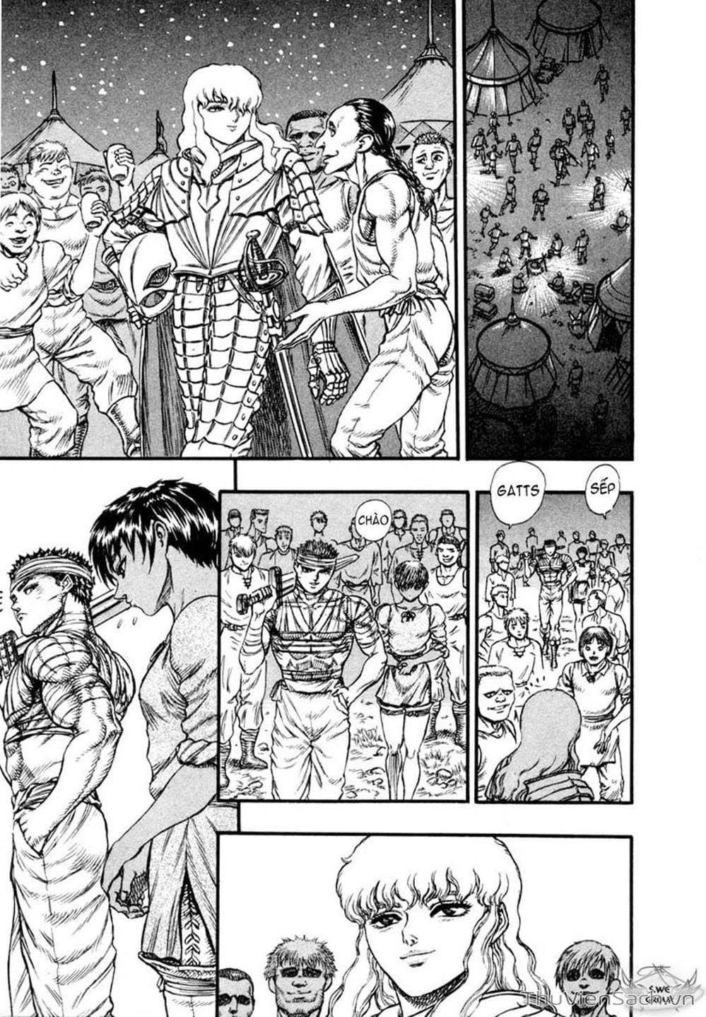 Truyện Tranh Kiếm Sĩ Đen - Berserk trang 9