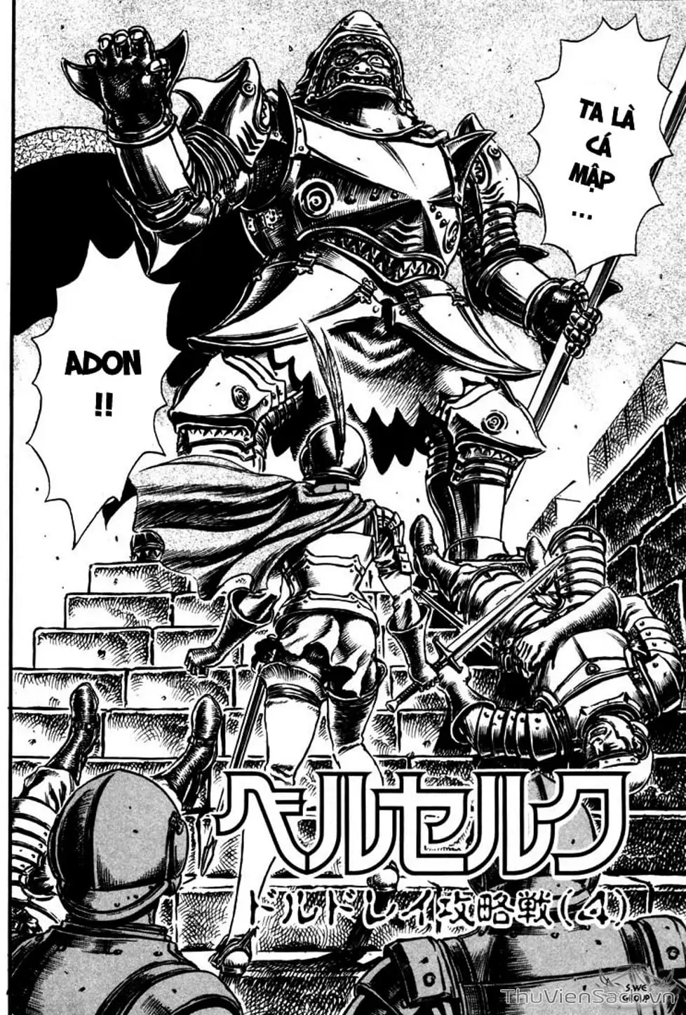 Truyện Tranh Kiếm Sĩ Đen - Berserk trang 9