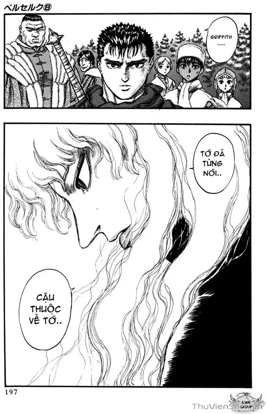 Truyện Tranh Kiếm Sĩ Đen - Berserk trang 9