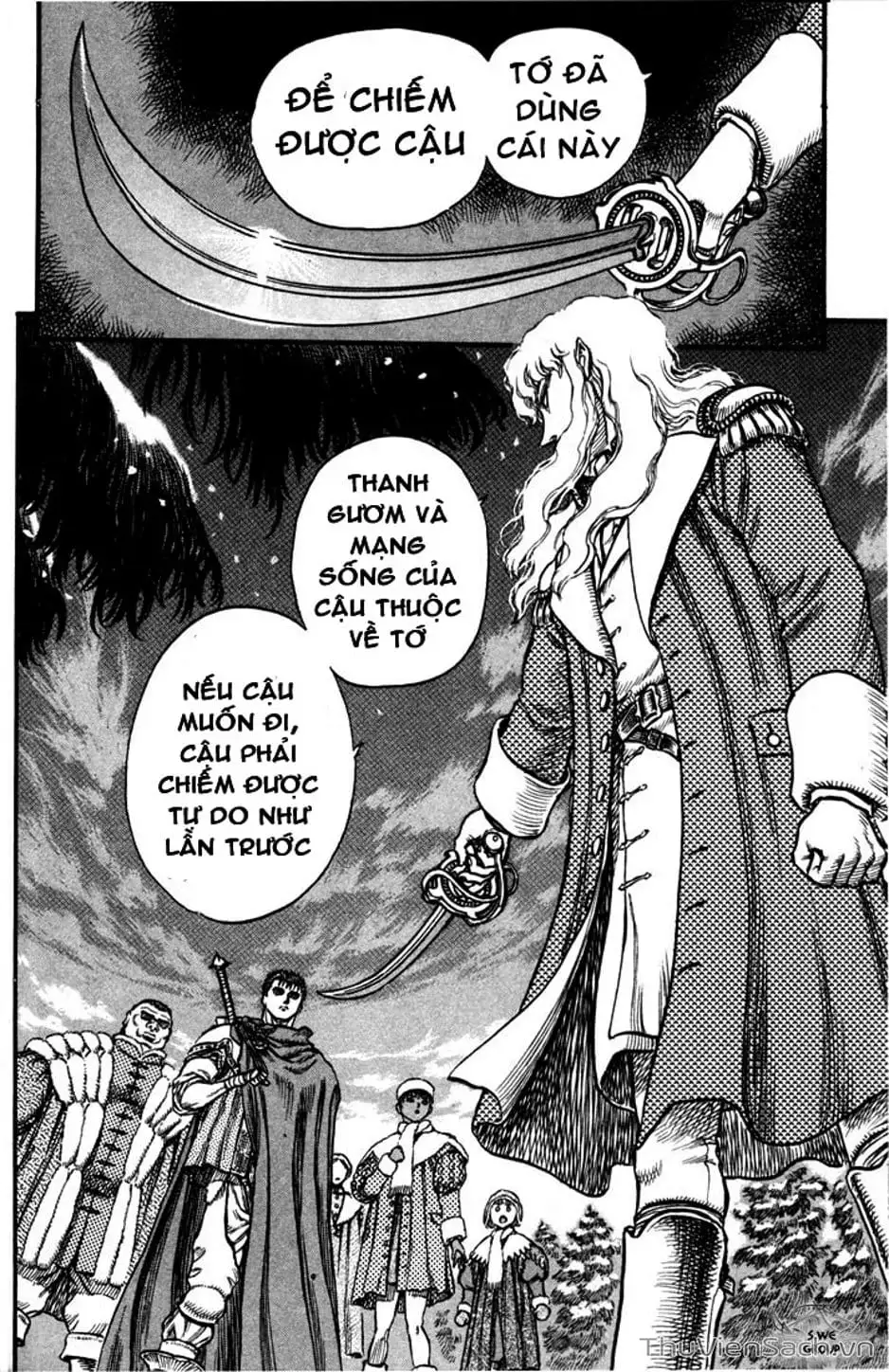 Truyện Tranh Kiếm Sĩ Đen - Berserk trang 9