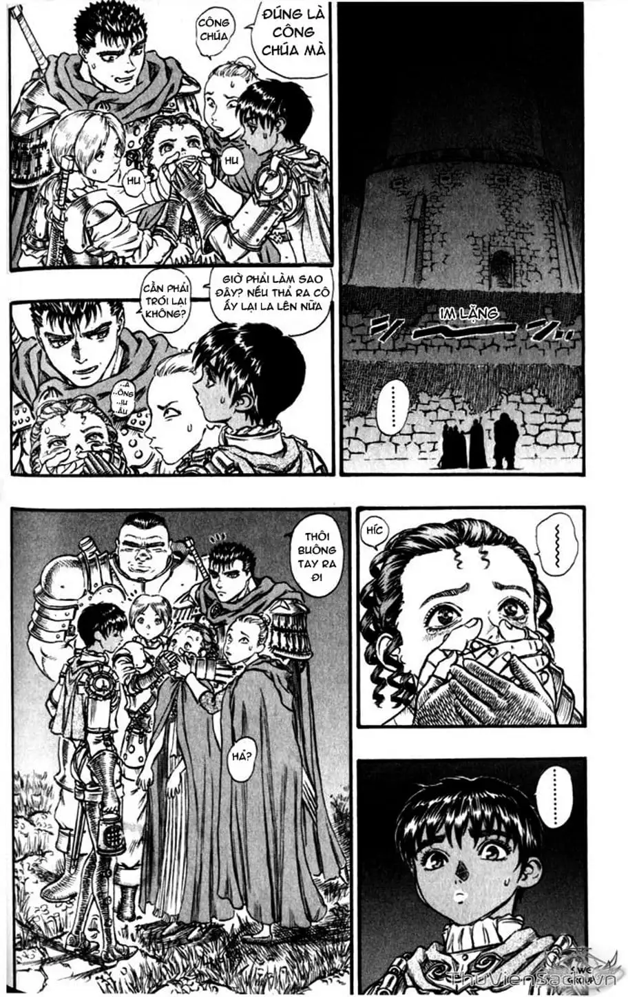 Truyện Tranh Kiếm Sĩ Đen - Berserk trang 9