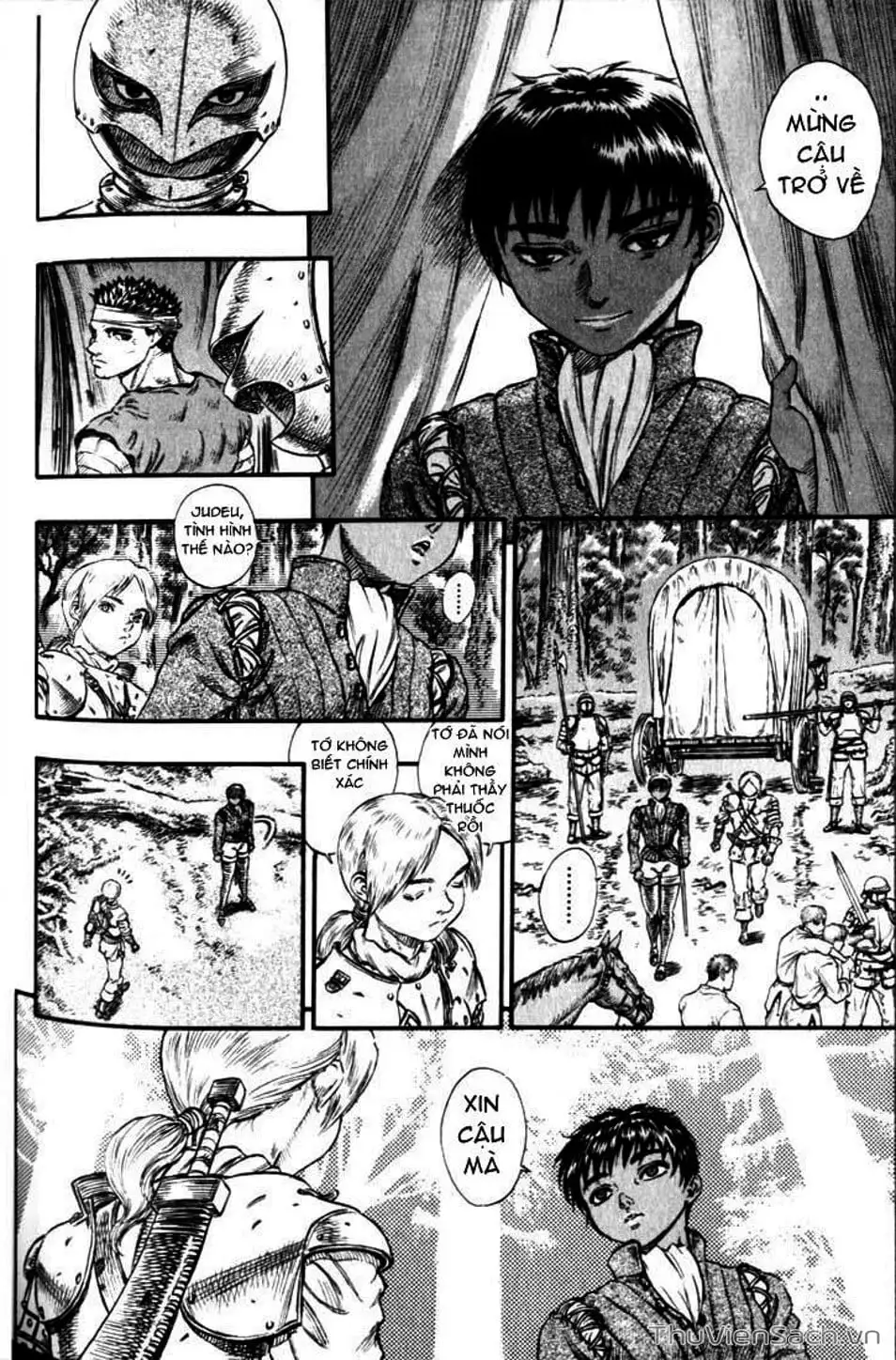 Truyện Tranh Kiếm Sĩ Đen - Berserk trang 9
