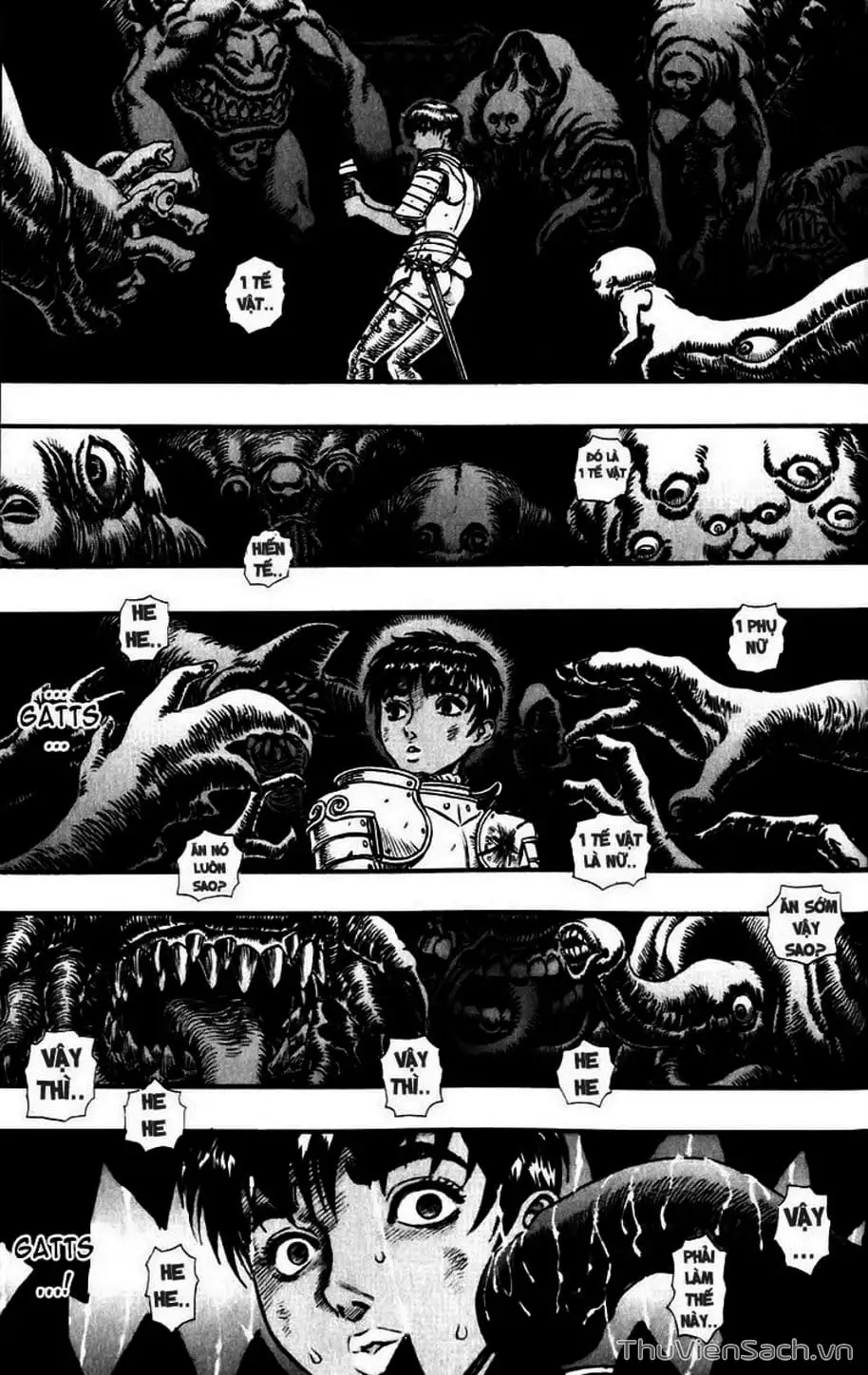 Truyện Tranh Kiếm Sĩ Đen - Berserk trang 9