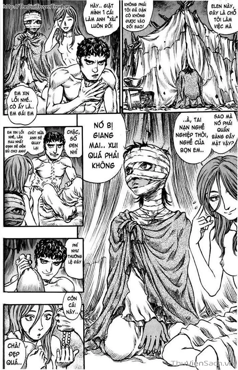 Truyện Tranh Kiếm Sĩ Đen - Berserk trang 9