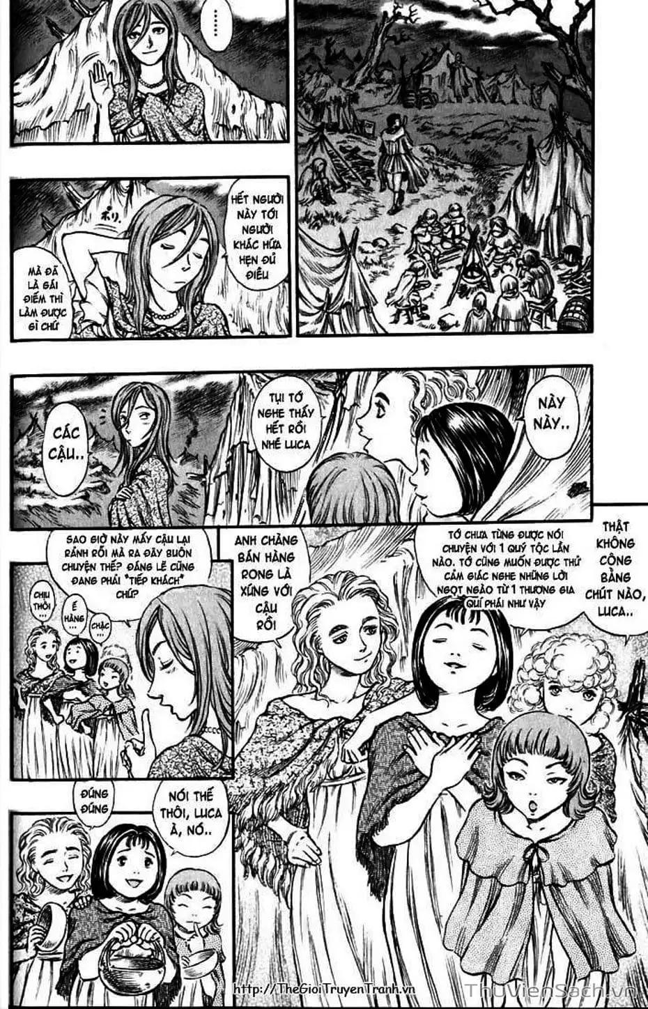 Truyện Tranh Kiếm Sĩ Đen - Berserk trang 9