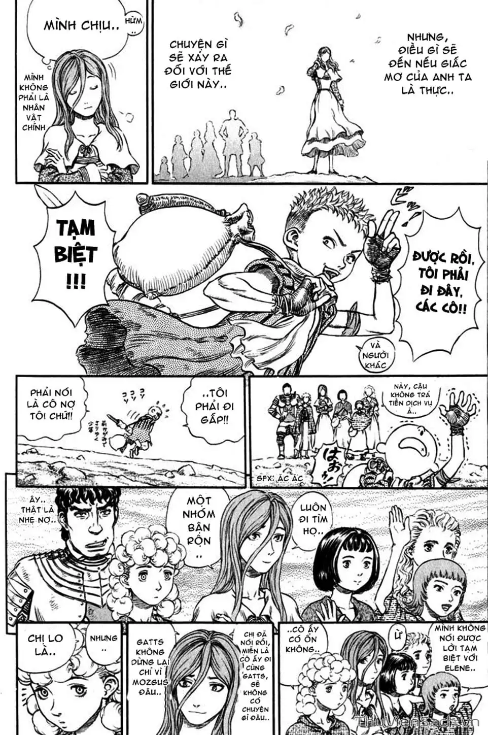 Truyện Tranh Kiếm Sĩ Đen - Berserk trang 9