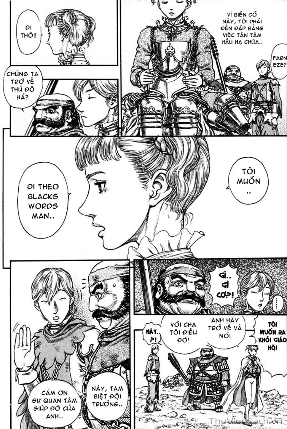 Truyện Tranh Kiếm Sĩ Đen - Berserk trang 9