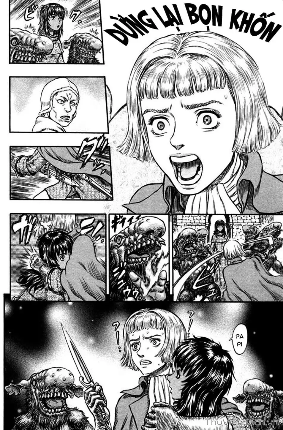 Truyện Tranh Kiếm Sĩ Đen - Berserk trang 9
