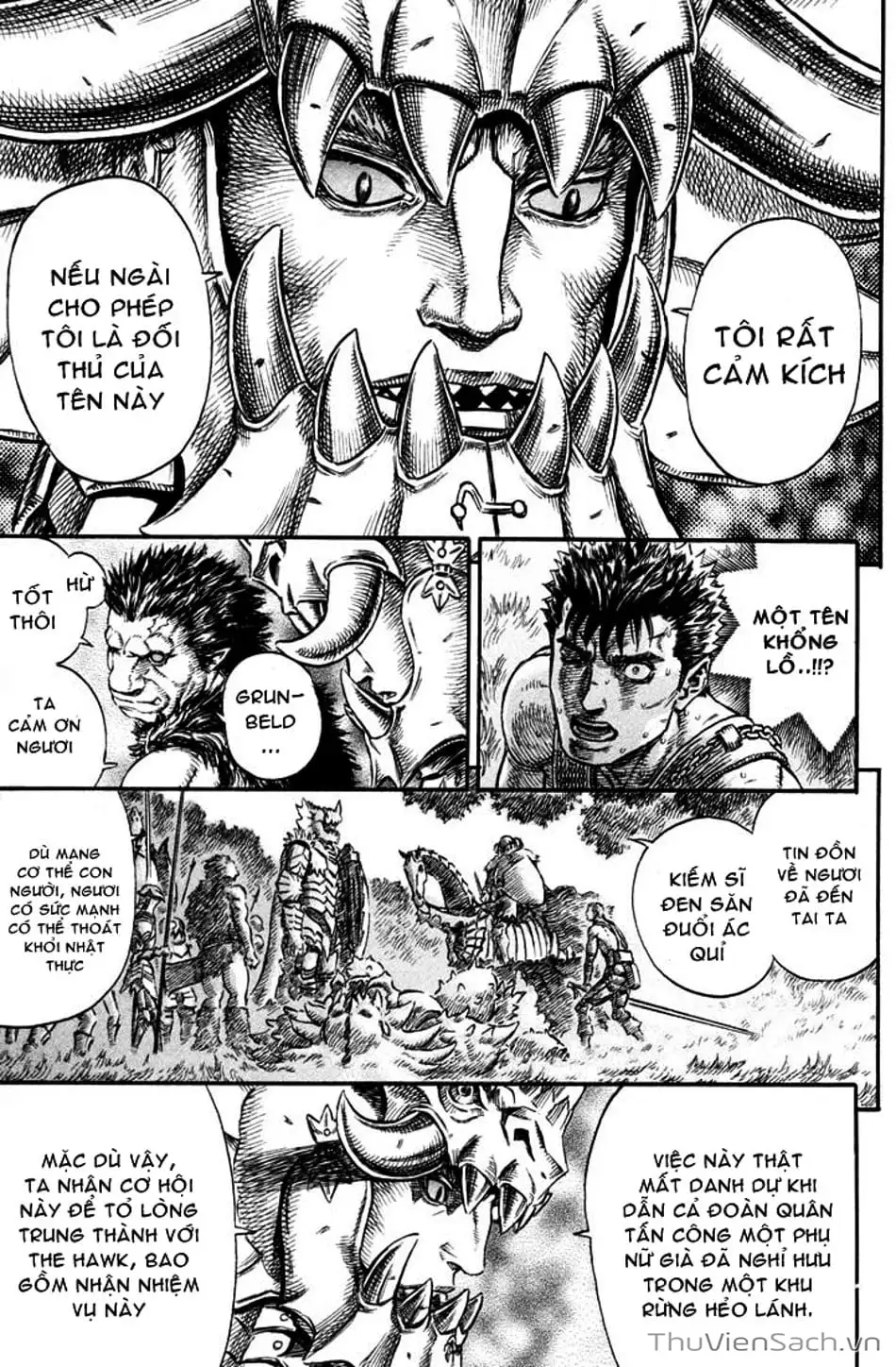Truyện Tranh Kiếm Sĩ Đen - Berserk trang 9