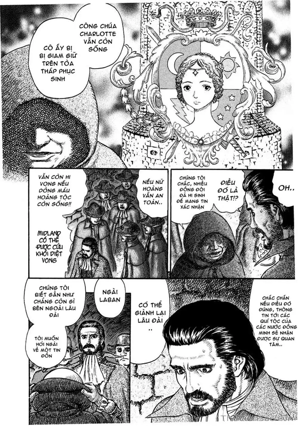 Truyện Tranh Kiếm Sĩ Đen - Berserk trang 9