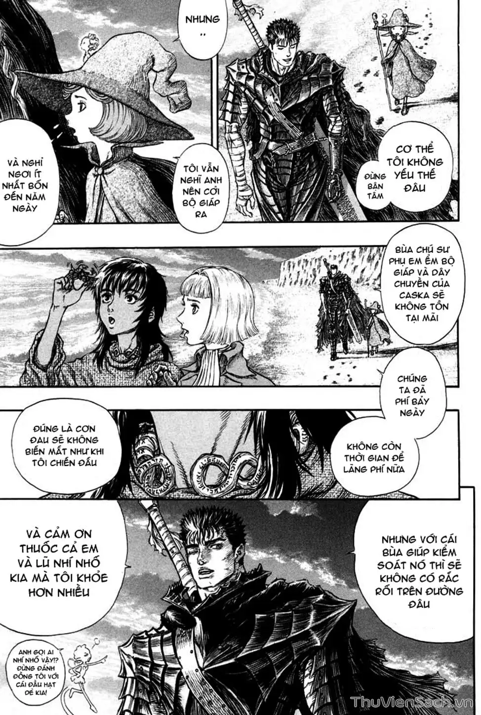 Truyện Tranh Kiếm Sĩ Đen - Berserk trang 9