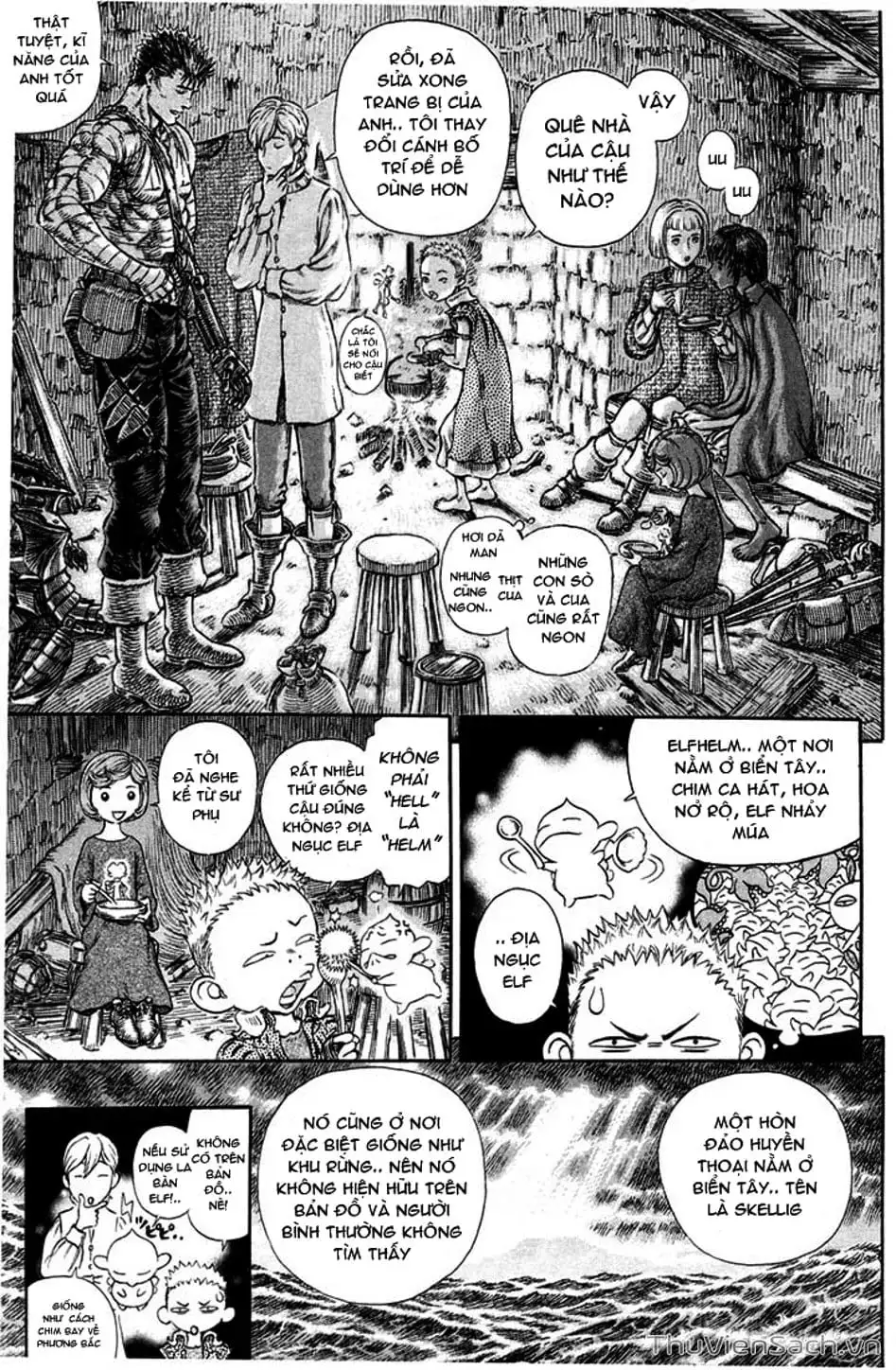 Truyện Tranh Kiếm Sĩ Đen - Berserk trang 9