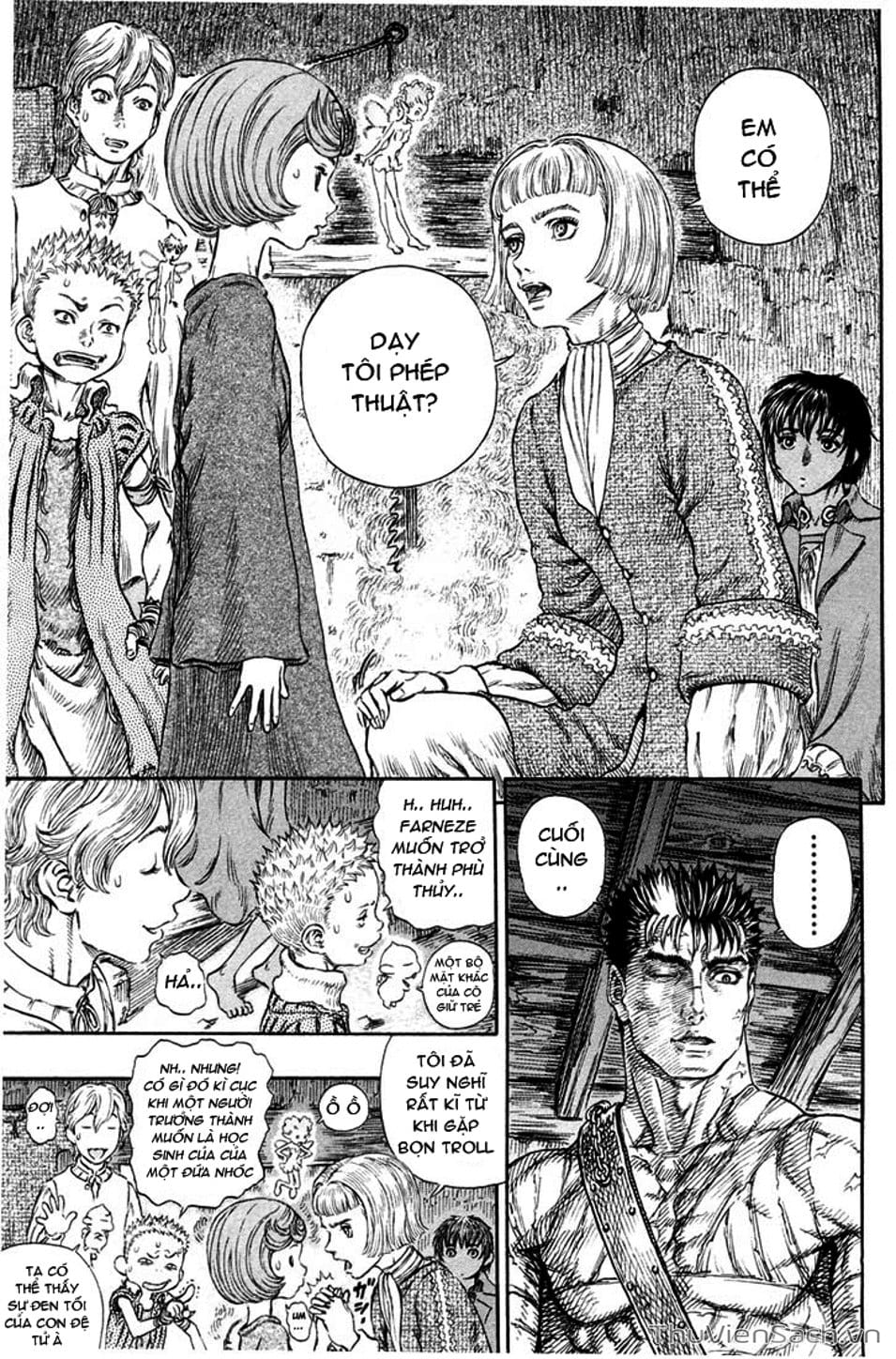 Truyện Tranh Kiếm Sĩ Đen - Berserk trang 9