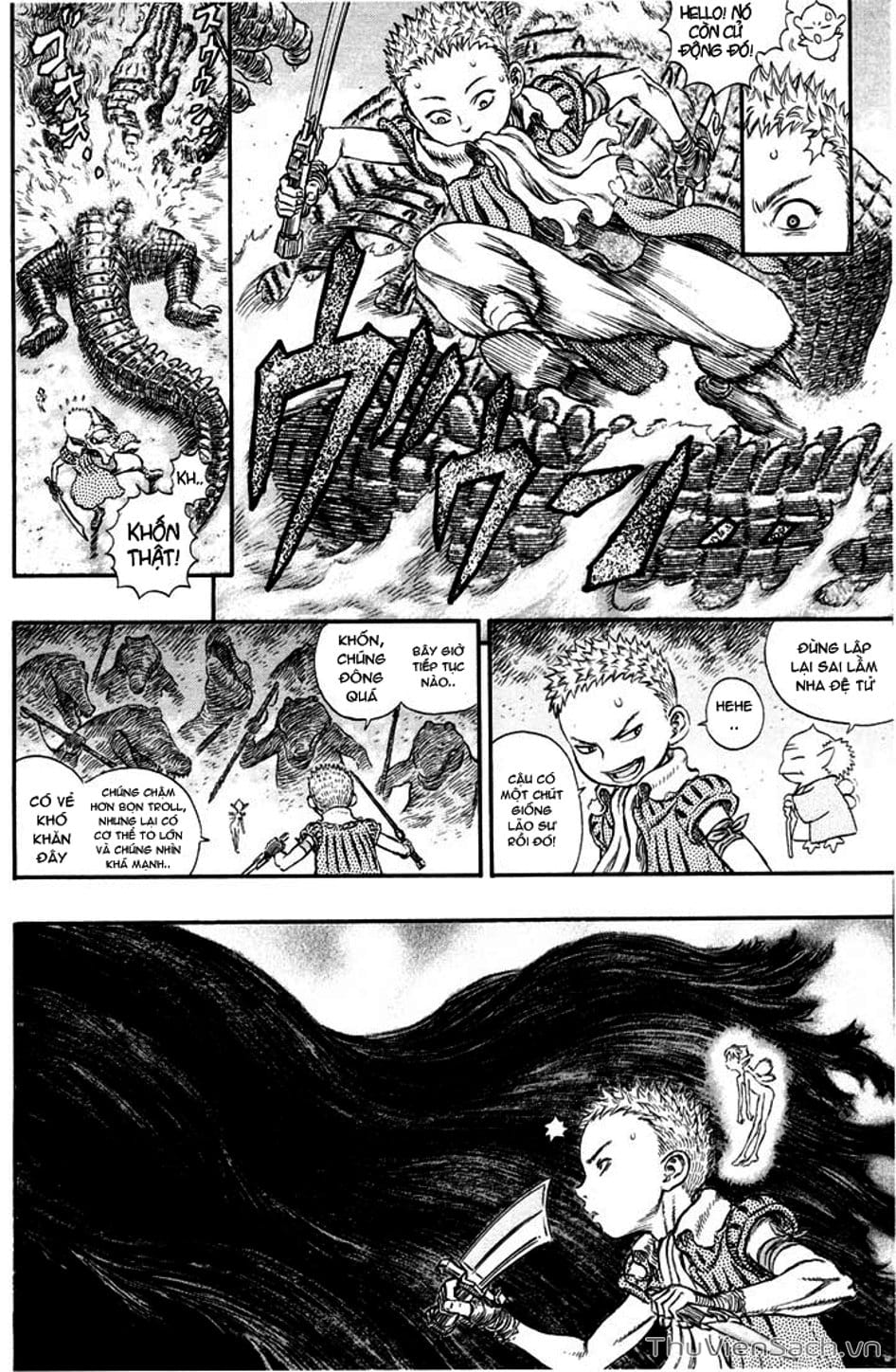 Truyện Tranh Kiếm Sĩ Đen - Berserk trang 9