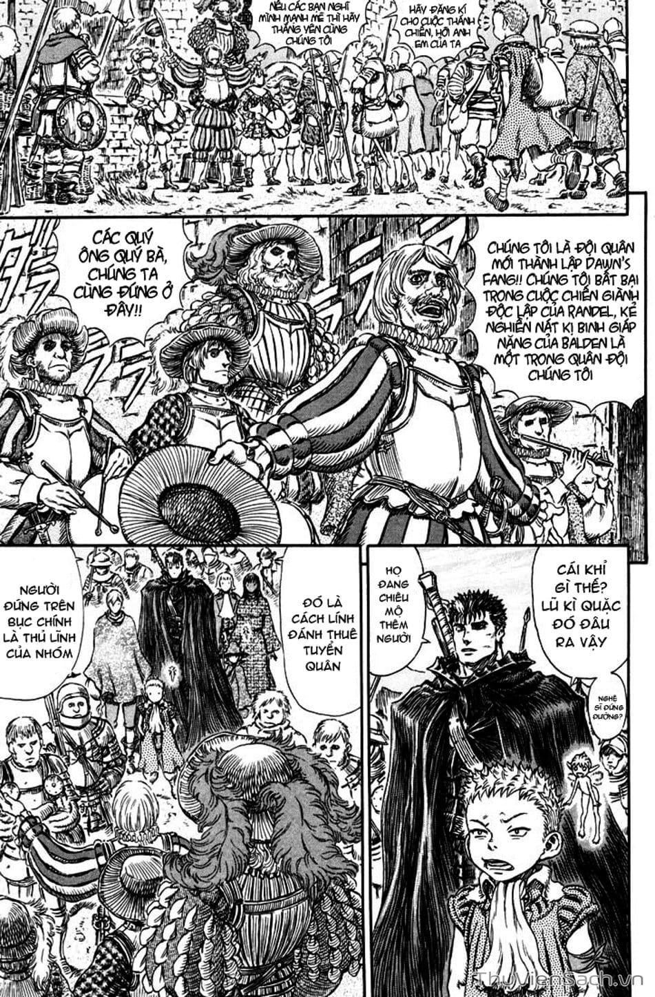 Truyện Tranh Kiếm Sĩ Đen - Berserk trang 9