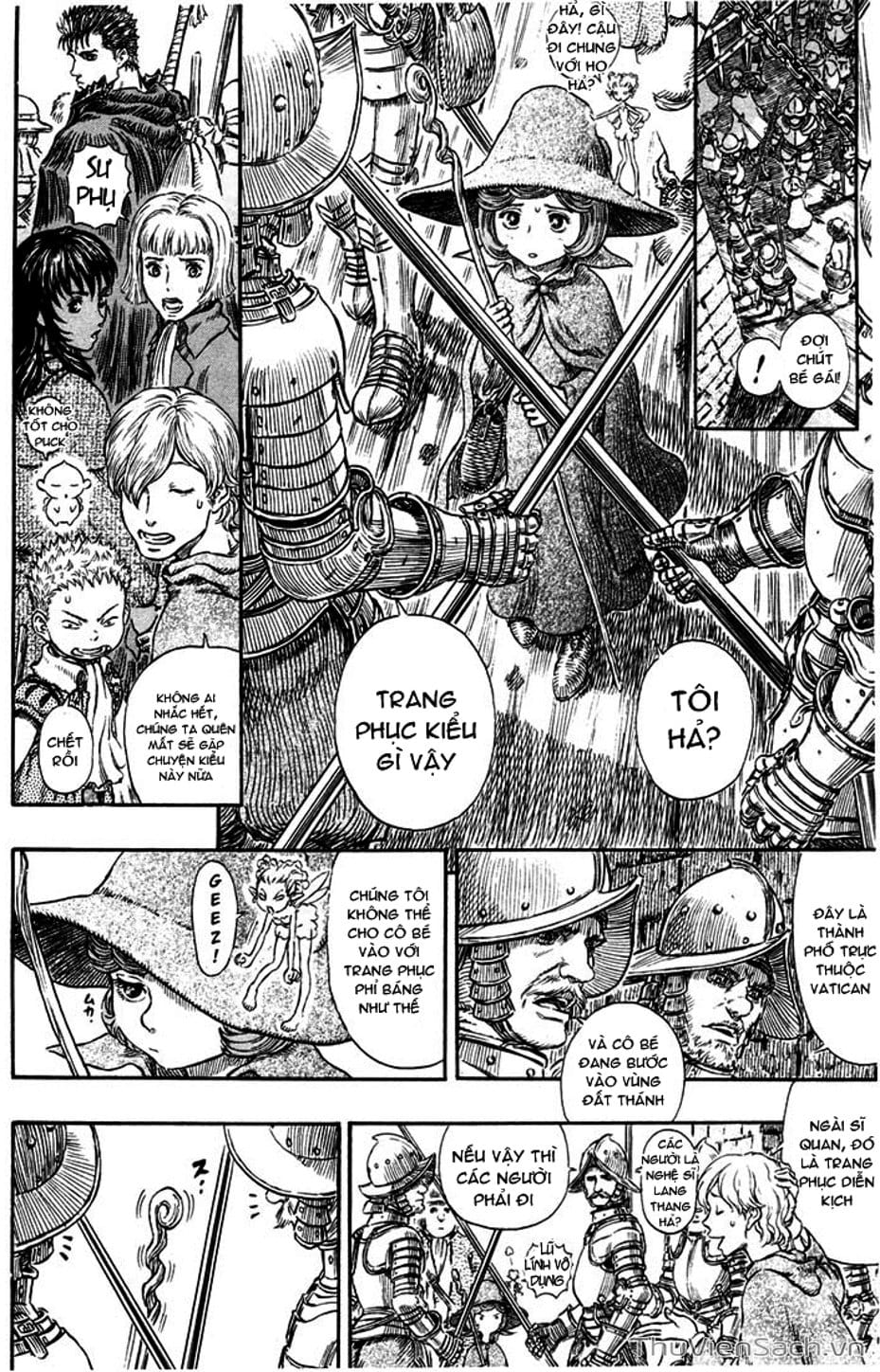 Truyện Tranh Kiếm Sĩ Đen - Berserk trang 9