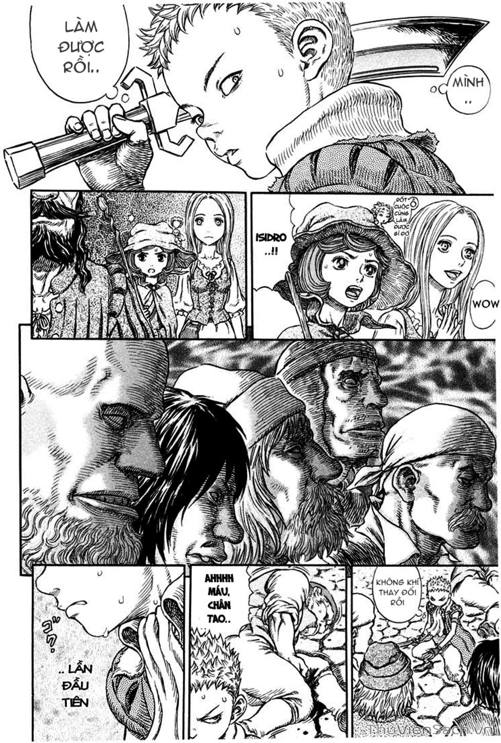 Truyện Tranh Kiếm Sĩ Đen - Berserk trang 9