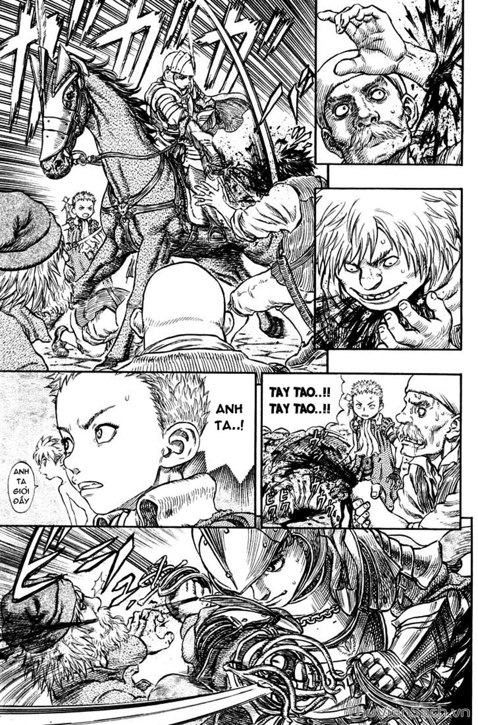 Truyện Tranh Kiếm Sĩ Đen - Berserk trang 9