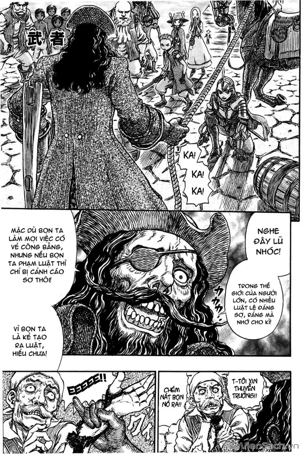 Truyện Tranh Kiếm Sĩ Đen - Berserk trang 9