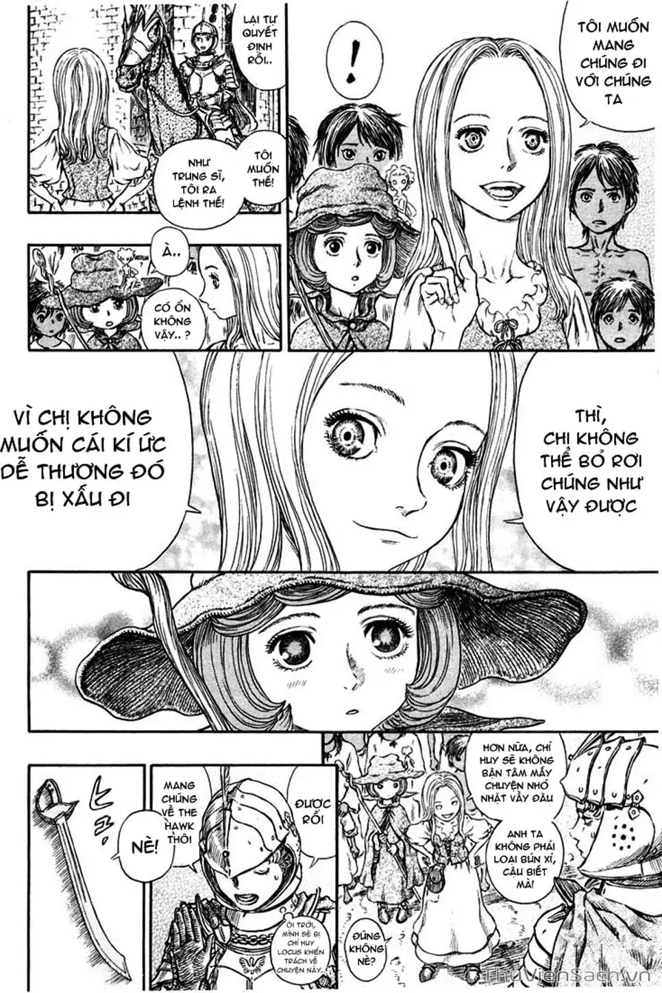 Truyện Tranh Kiếm Sĩ Đen - Berserk trang 9