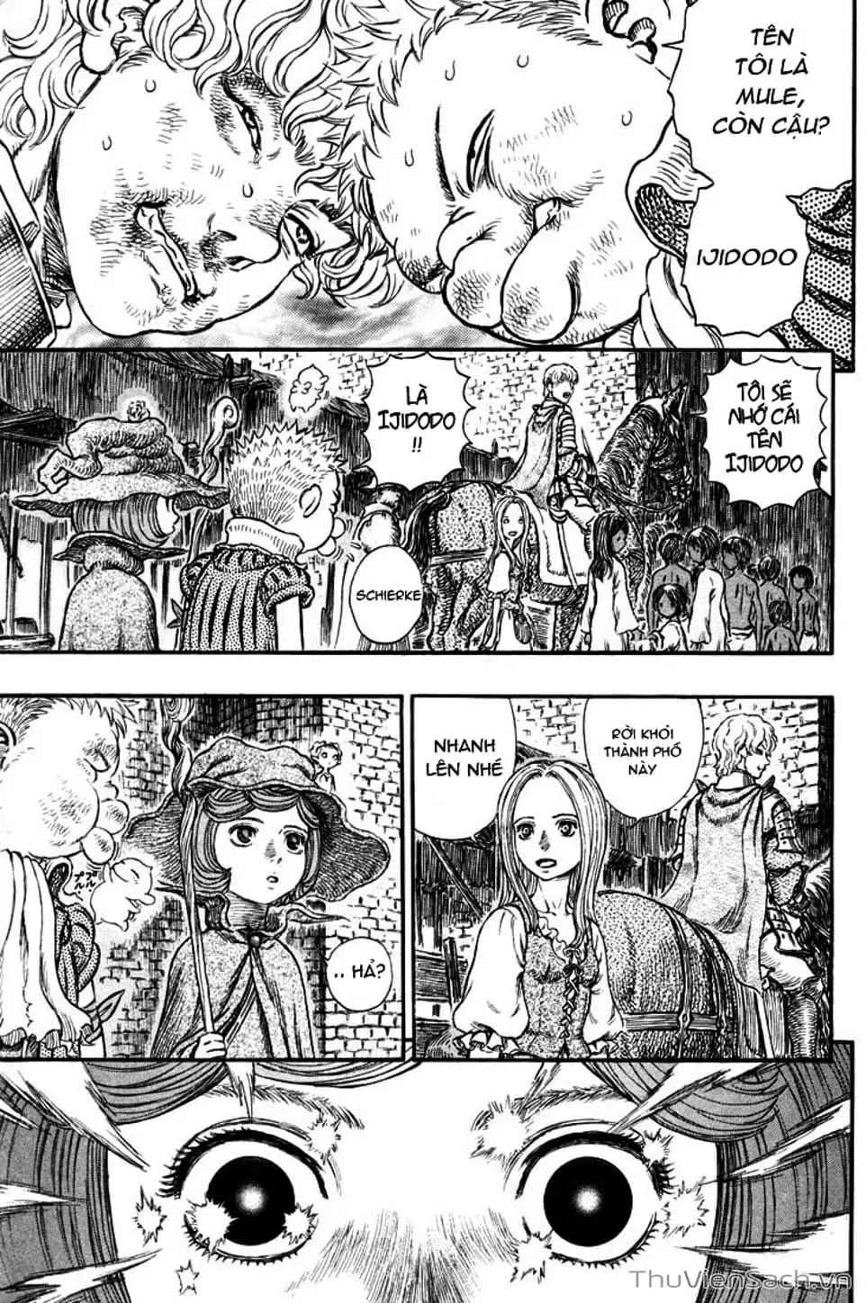 Truyện Tranh Kiếm Sĩ Đen - Berserk trang 9