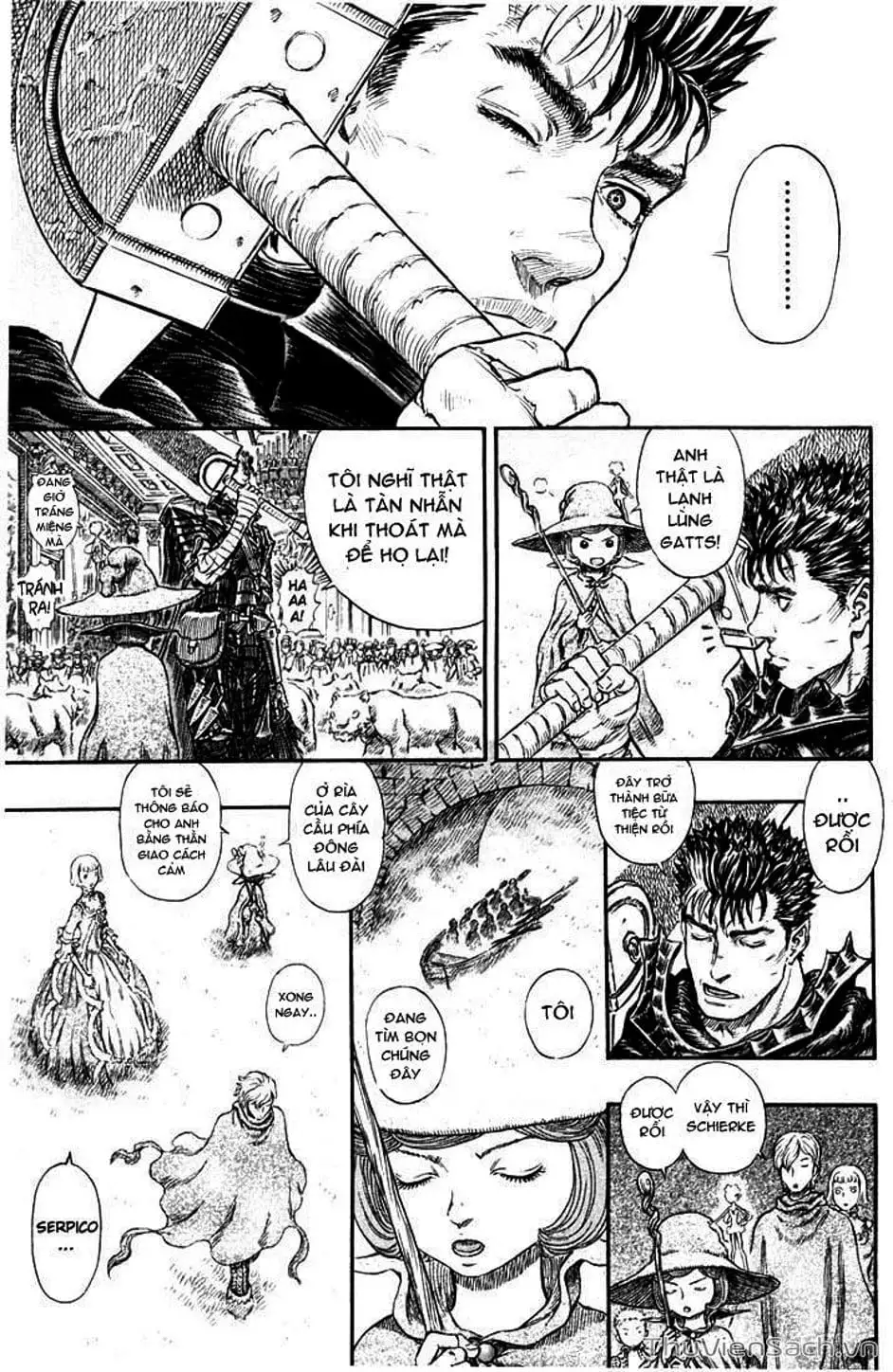 Truyện Tranh Kiếm Sĩ Đen - Berserk trang 9