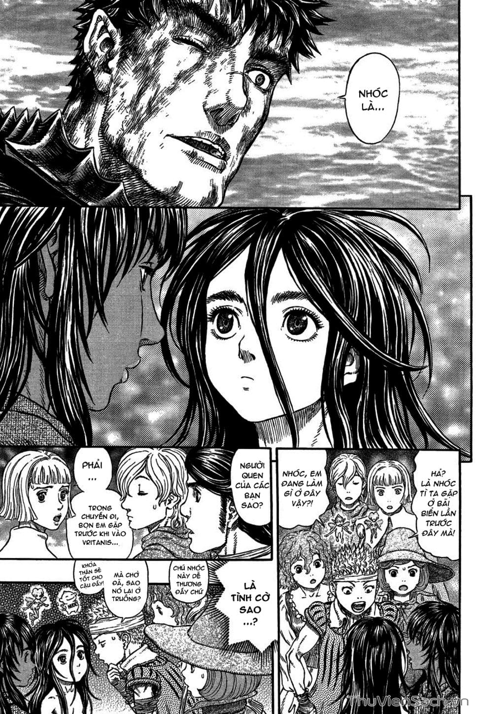 Truyện Tranh Kiếm Sĩ Đen - Berserk trang 9