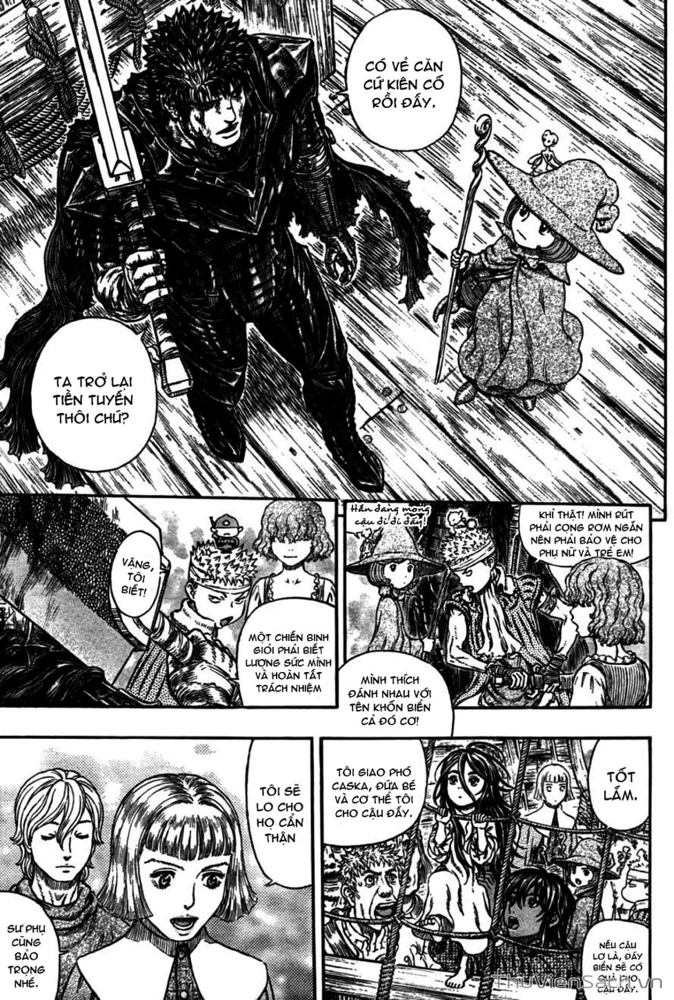 Truyện Tranh Kiếm Sĩ Đen - Berserk trang 9
