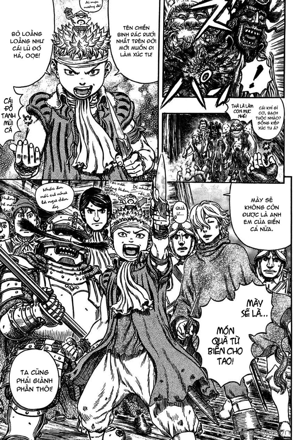 Truyện Tranh Kiếm Sĩ Đen - Berserk trang 9