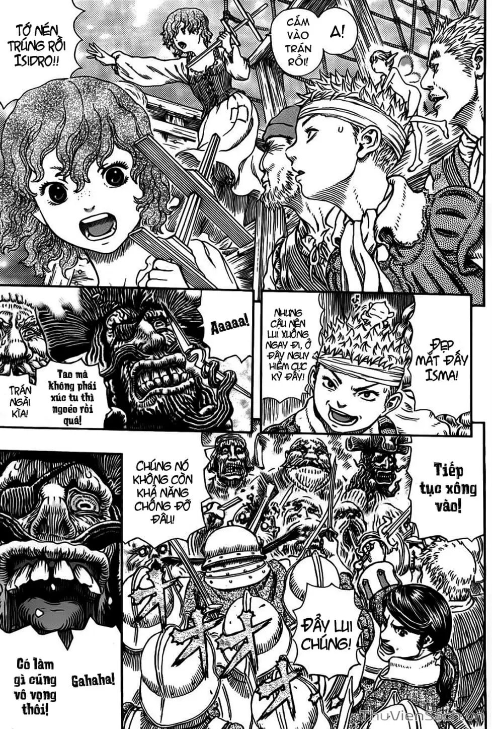 Truyện Tranh Kiếm Sĩ Đen - Berserk trang 9
