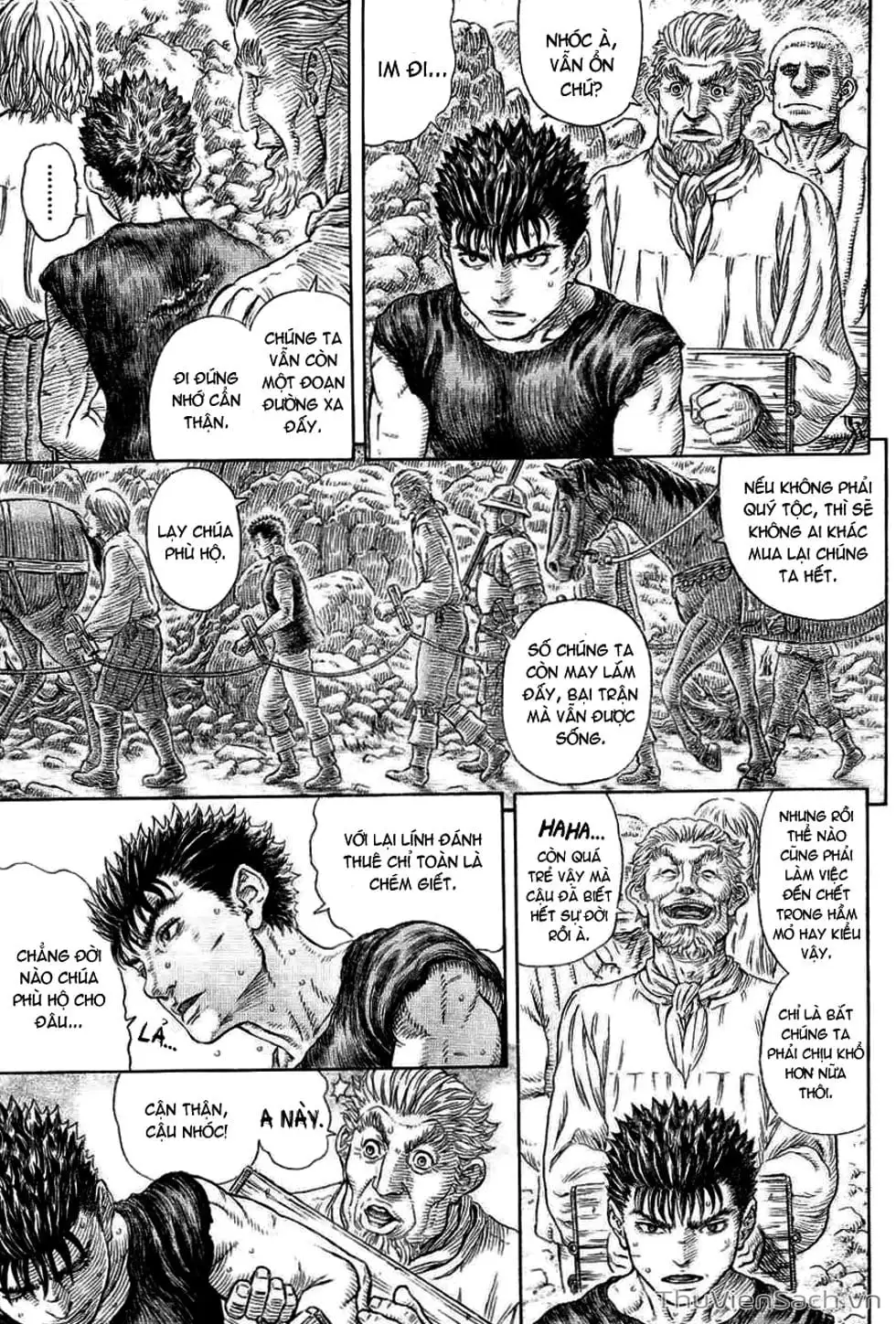 Truyện Tranh Kiếm Sĩ Đen - Berserk trang 9